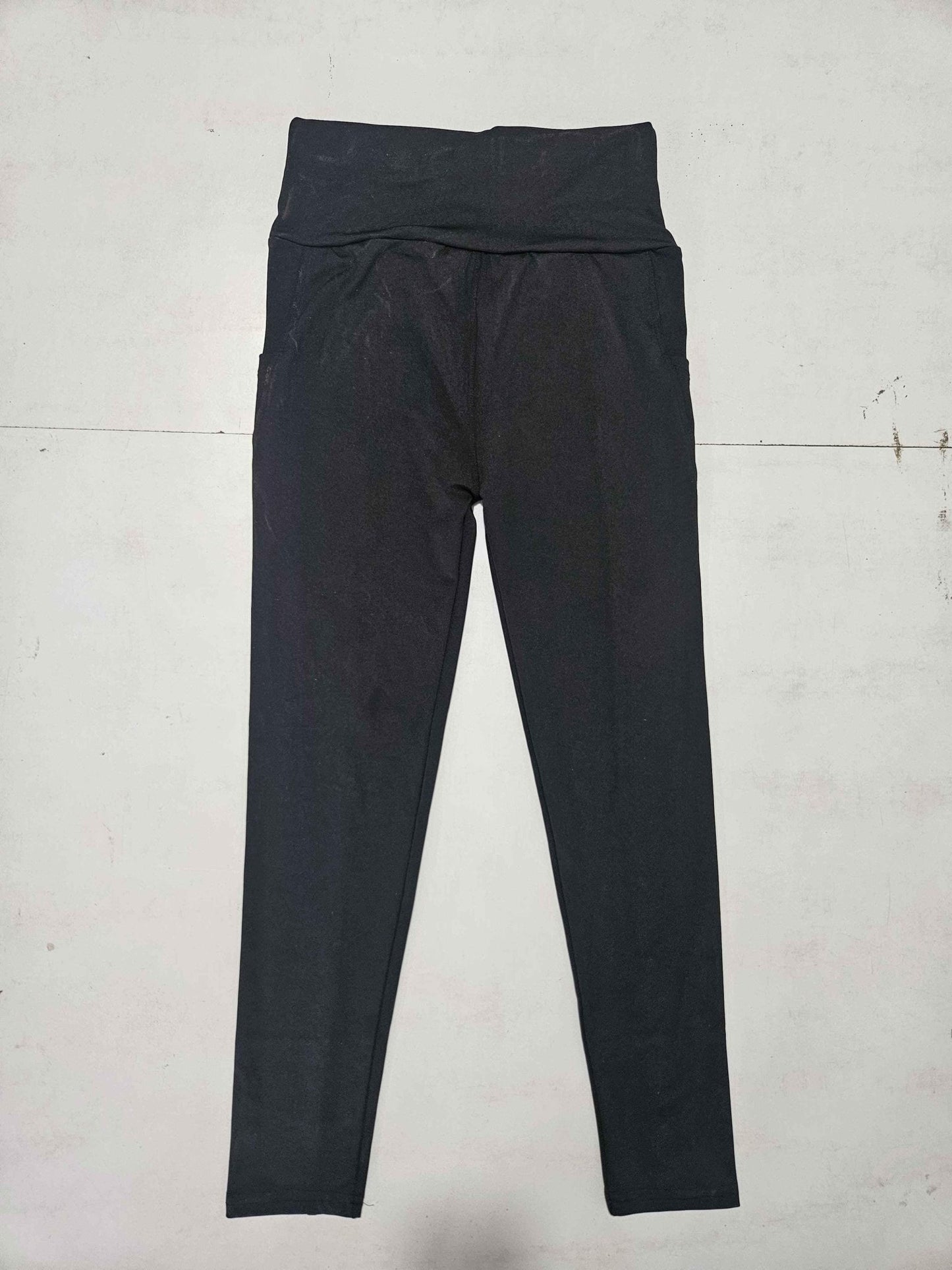 Soft & Comfy Slim Elastic Tights With Side Pockets - Wishlect