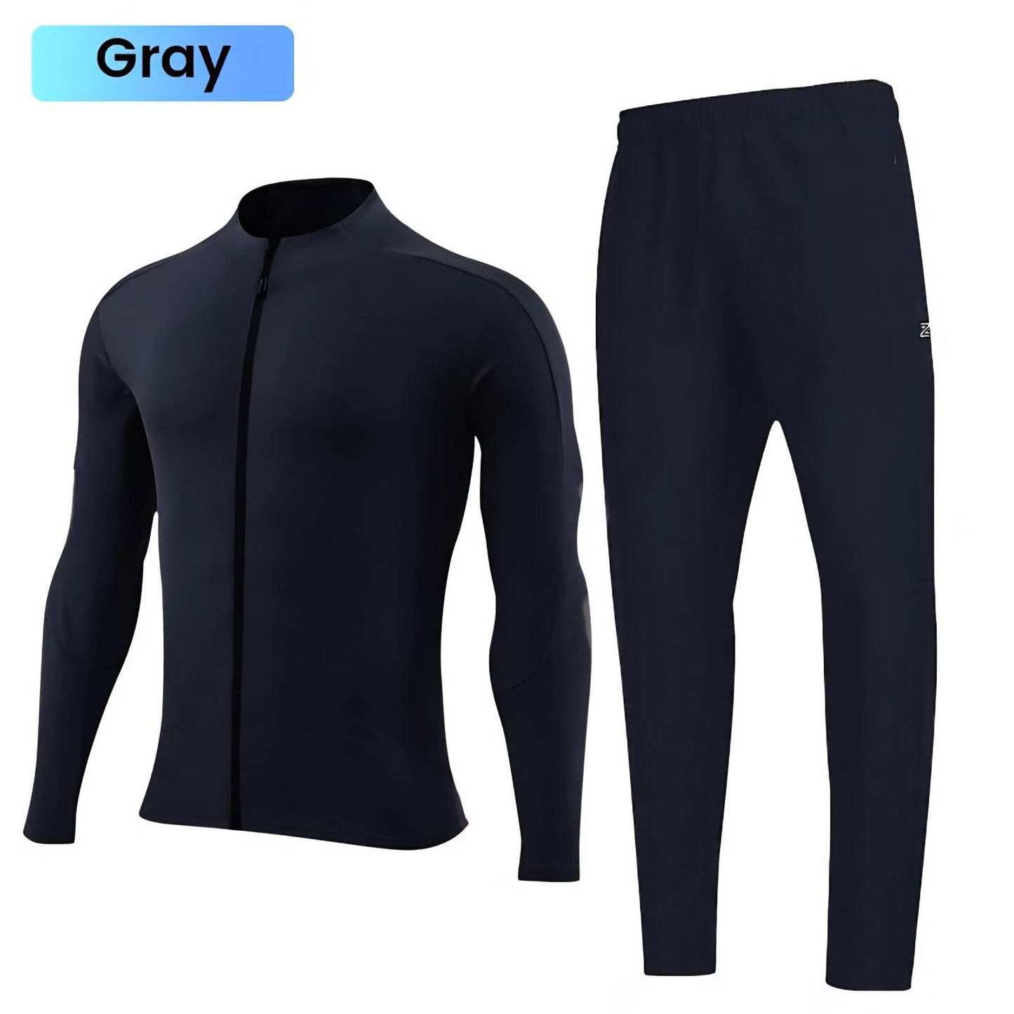Unisex Work Out Solid Track Suit - Wishlect