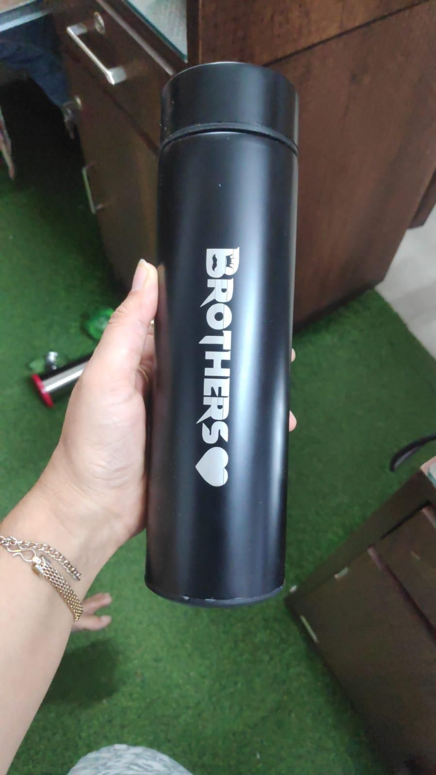 Brother Temp Bottle With 2 Rakhi (Pack of 1) - Wishlect