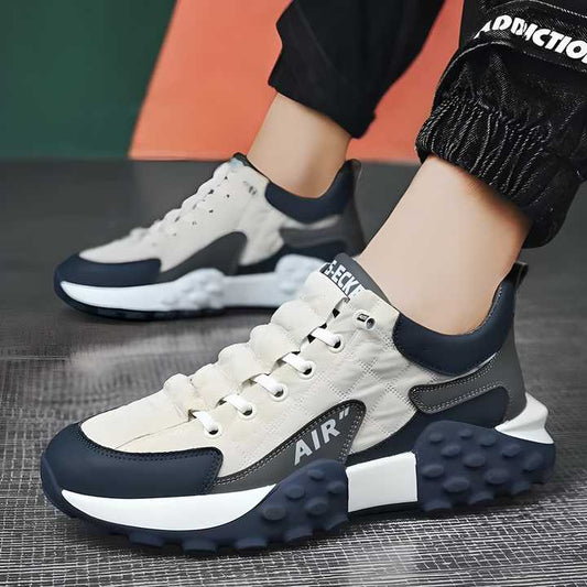 Men's Casual Shoes Thick Base Sneakers - Wishlect