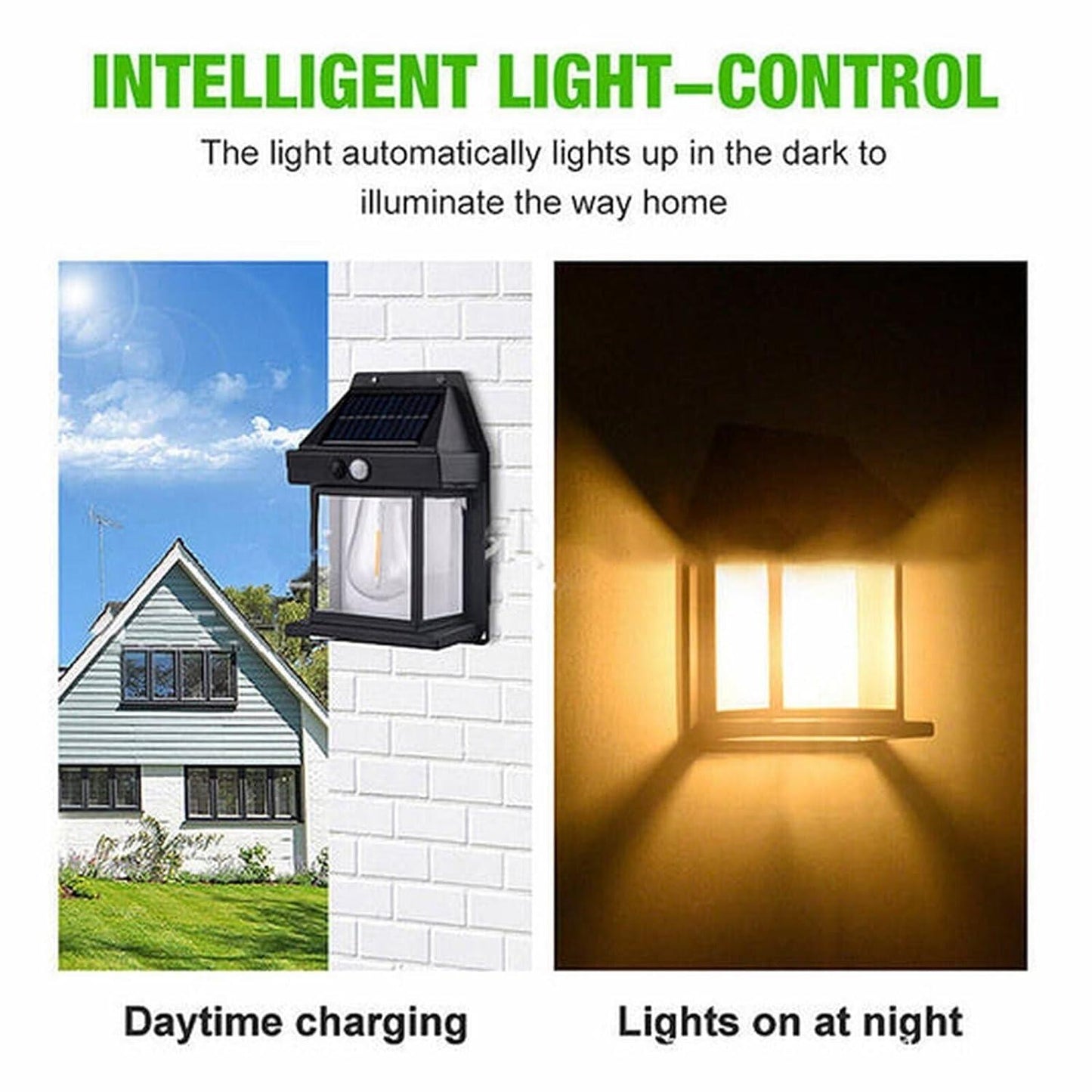 Solar Light Outdoor Wall Light - Wishlect