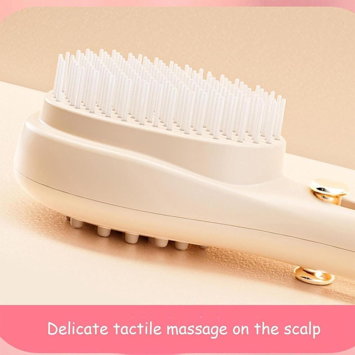 Scalp Massage Comb with Retractable Bristle - Wishlect