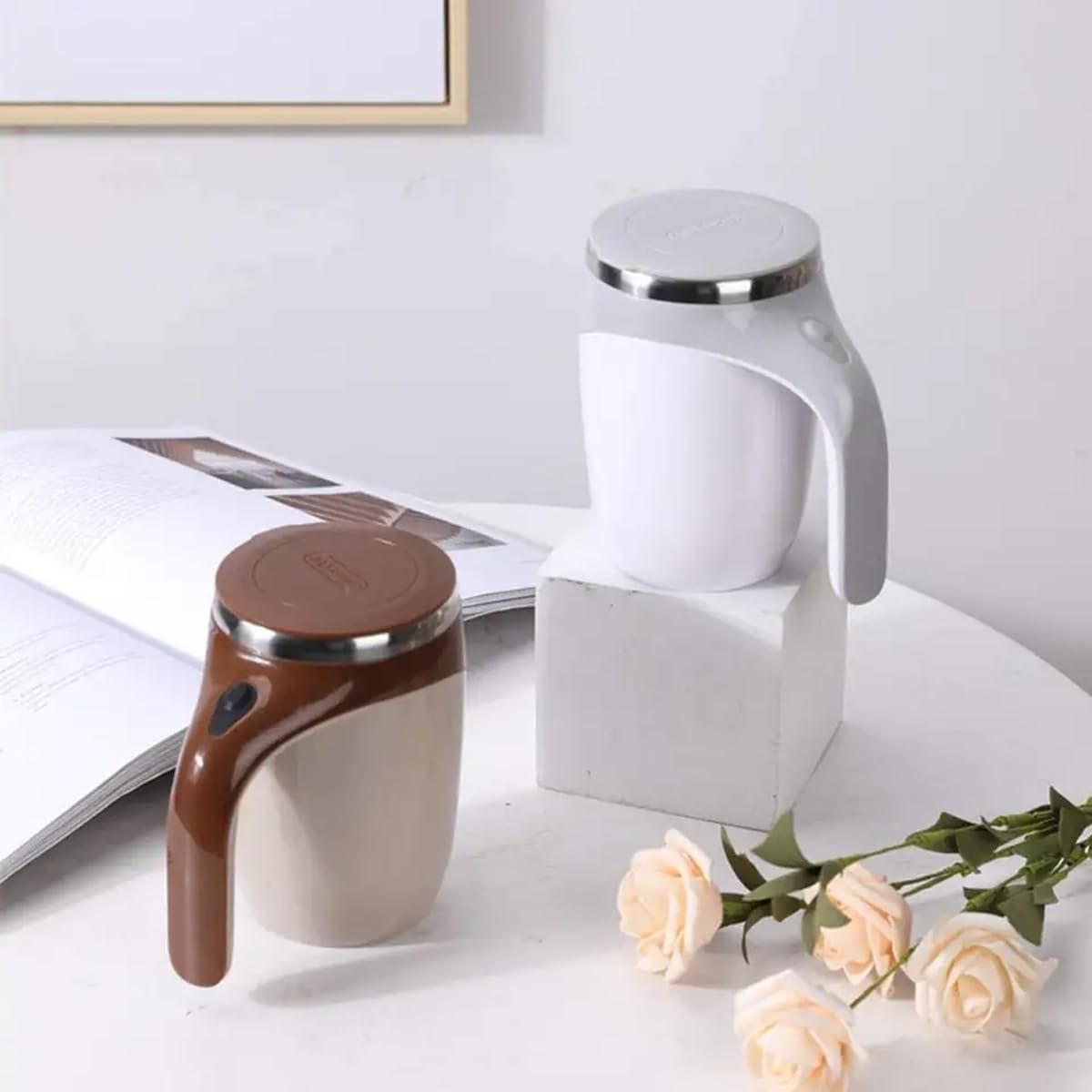 Self Stirring Magnetic Mug - Wishlect