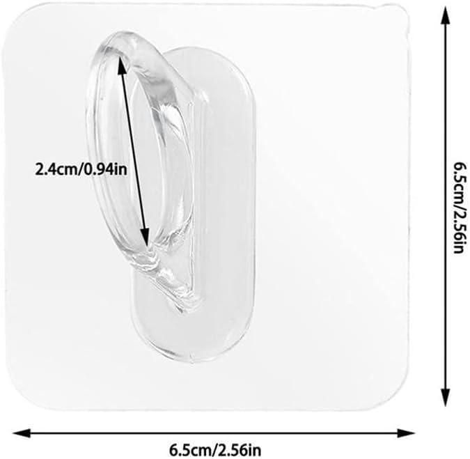 Multipurpose Self Adhesive Hook Holder (Pack of 10pc) - Wishlect