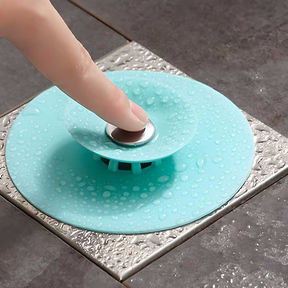 Silicone Household Kitchen Sink Strainer (Random Color) (Pack of 3) - Wishlect