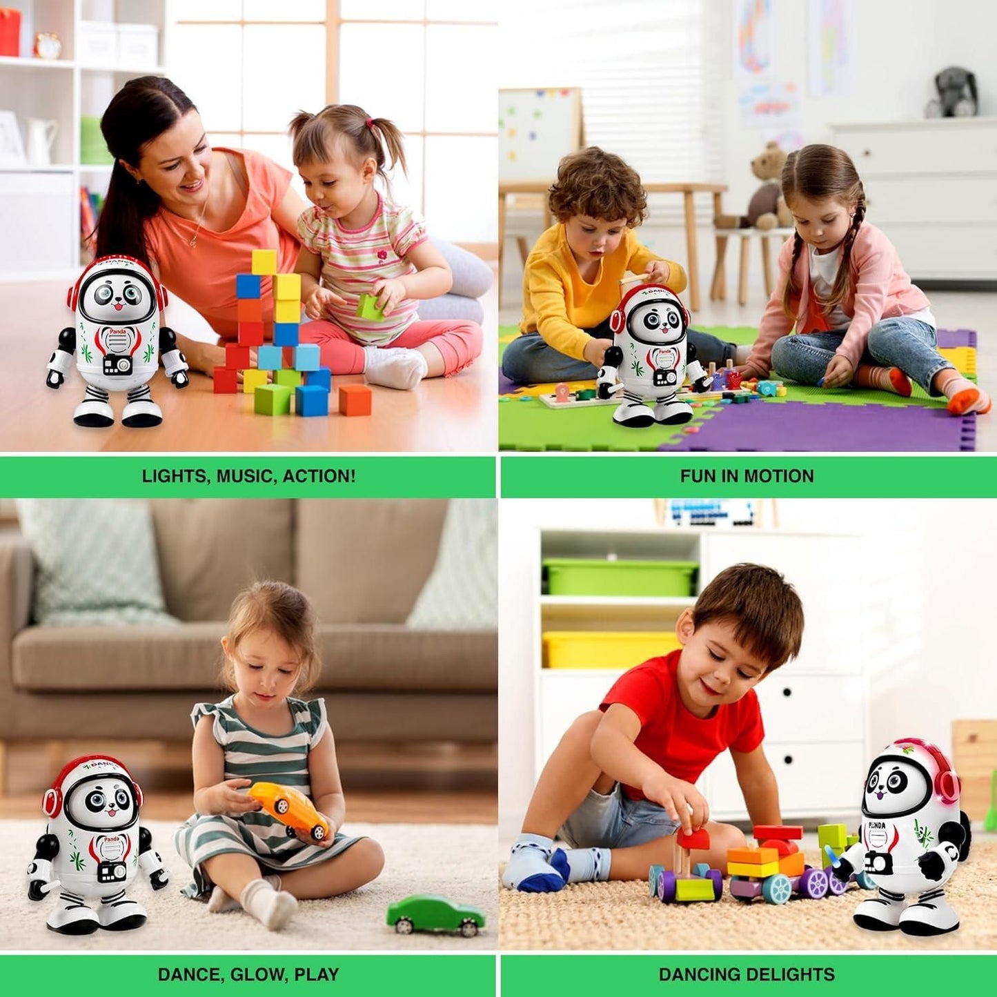 Dancing Light Panda Toys - Wishlect