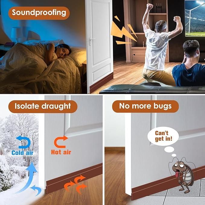 Self - Adhesive 1m Wood Floor Transition Strip Tape - Wishlect