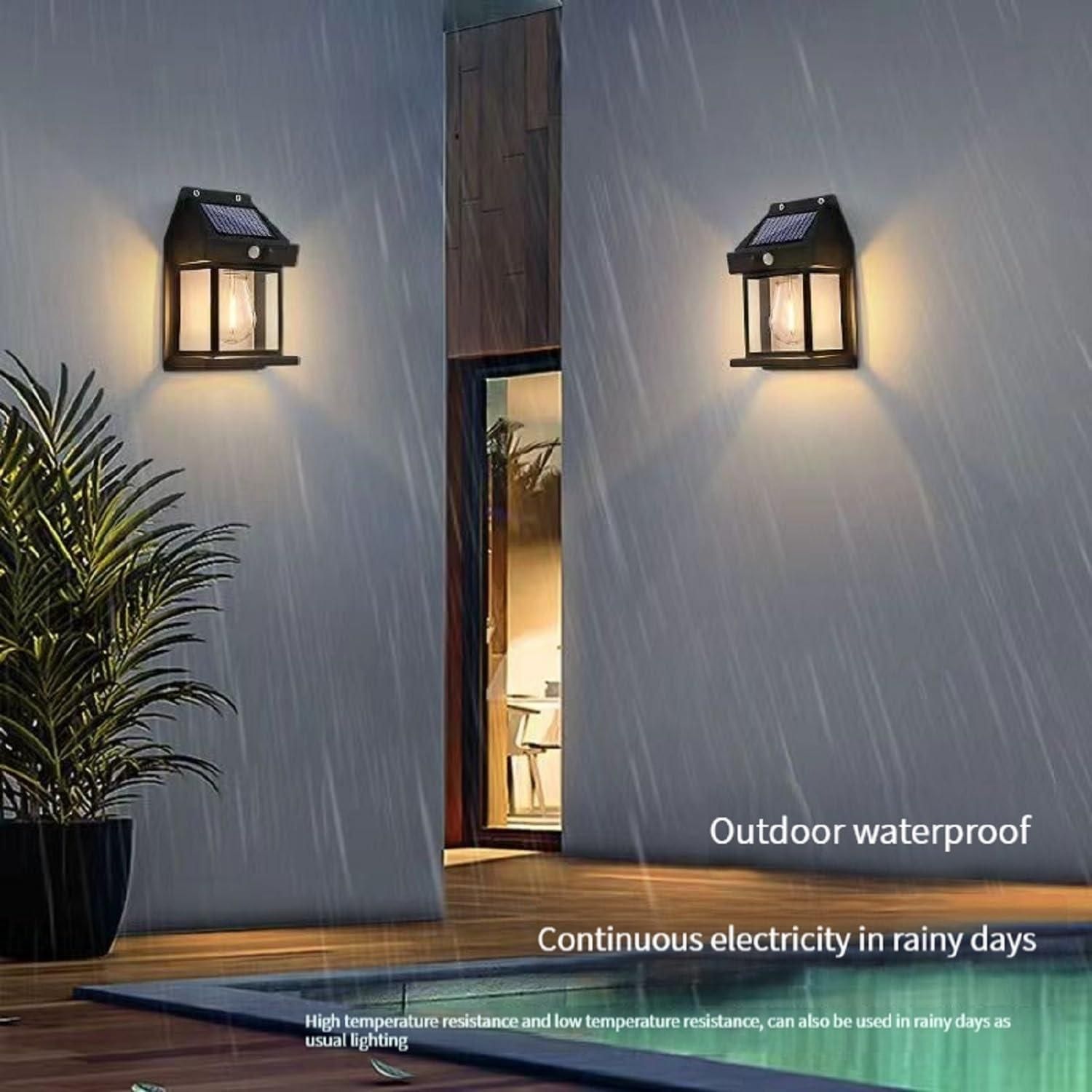 Solar Light Outdoor Wall Light - Wishlect