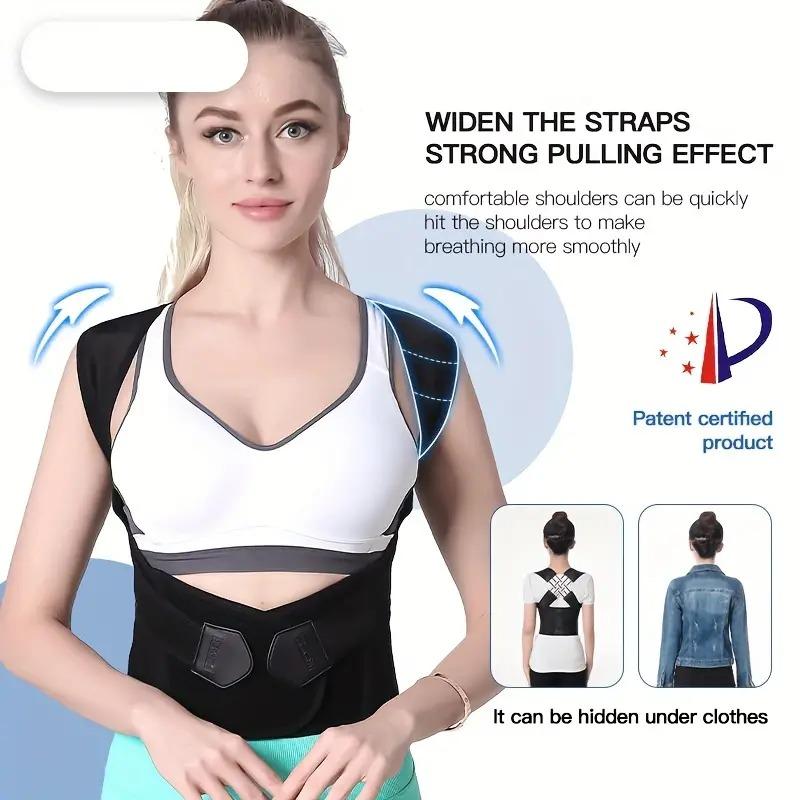 Adjustable Back Posture Corrector/ Slouching Relieve Pain Belt Women Men - Wishlect