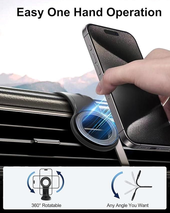 Magnetic Car Phone Holder - Wishlect