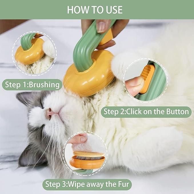 Self Cleaning Dog & Cat Comb - Wishlect