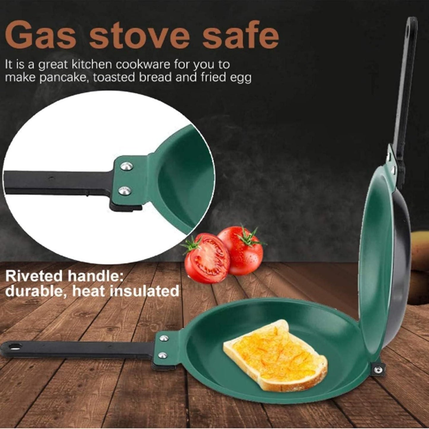Double Side Nonstick Frying Pan - Wishlect