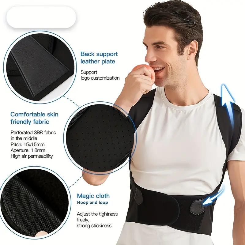 Adjustable Back Posture Corrector/ Slouching Relieve Pain Belt Women Men - Wishlect