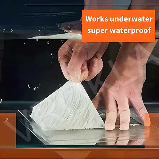 Leakage Repair Waterproof Tape for Pipe Roof Water Leakage Solution Aluminum Foil Adhesive Tape Sealing Butyl Rubber Tape for Surface Crack, Pipe Rupture (5cmx5m) - Wishlect