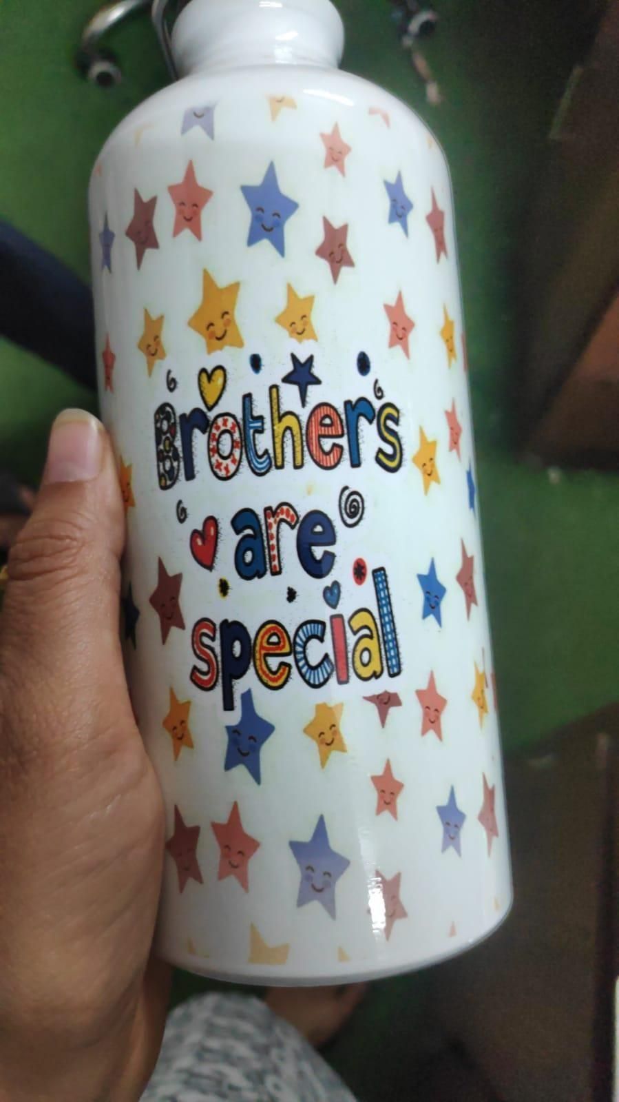 Brother Special Bottle with 2 Rakhis - Wishlect