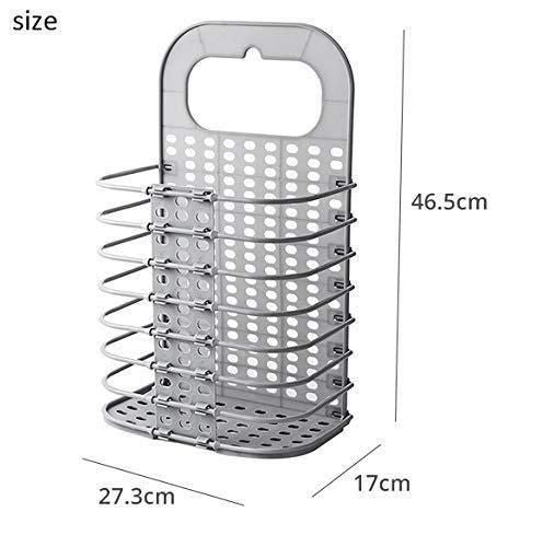 Plastic Multipurpose Hanging Laundry Basket - Wishlect