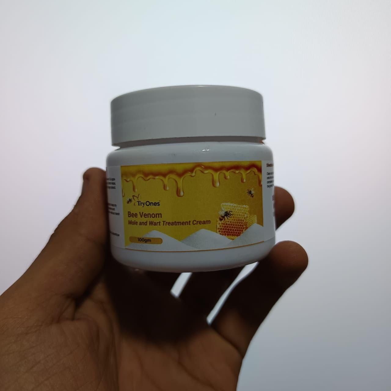 Bee Venom Mole and Wart Treatment Cream 100 gm Pack of 1 - Wishlect