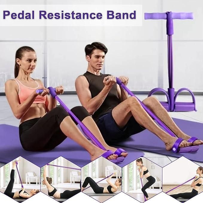 Yoga Pedal Puller Resistance Band Fitness Equipment - Wishlect