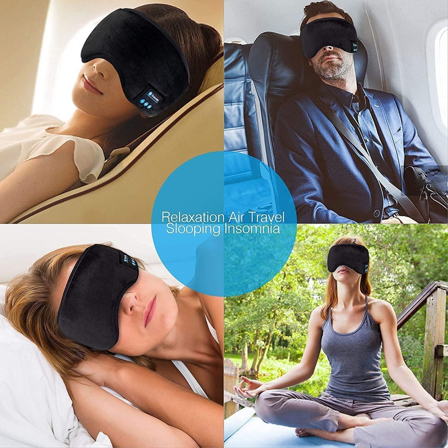 Wireless Bluetooth Eye Mask With Music - Wishlect