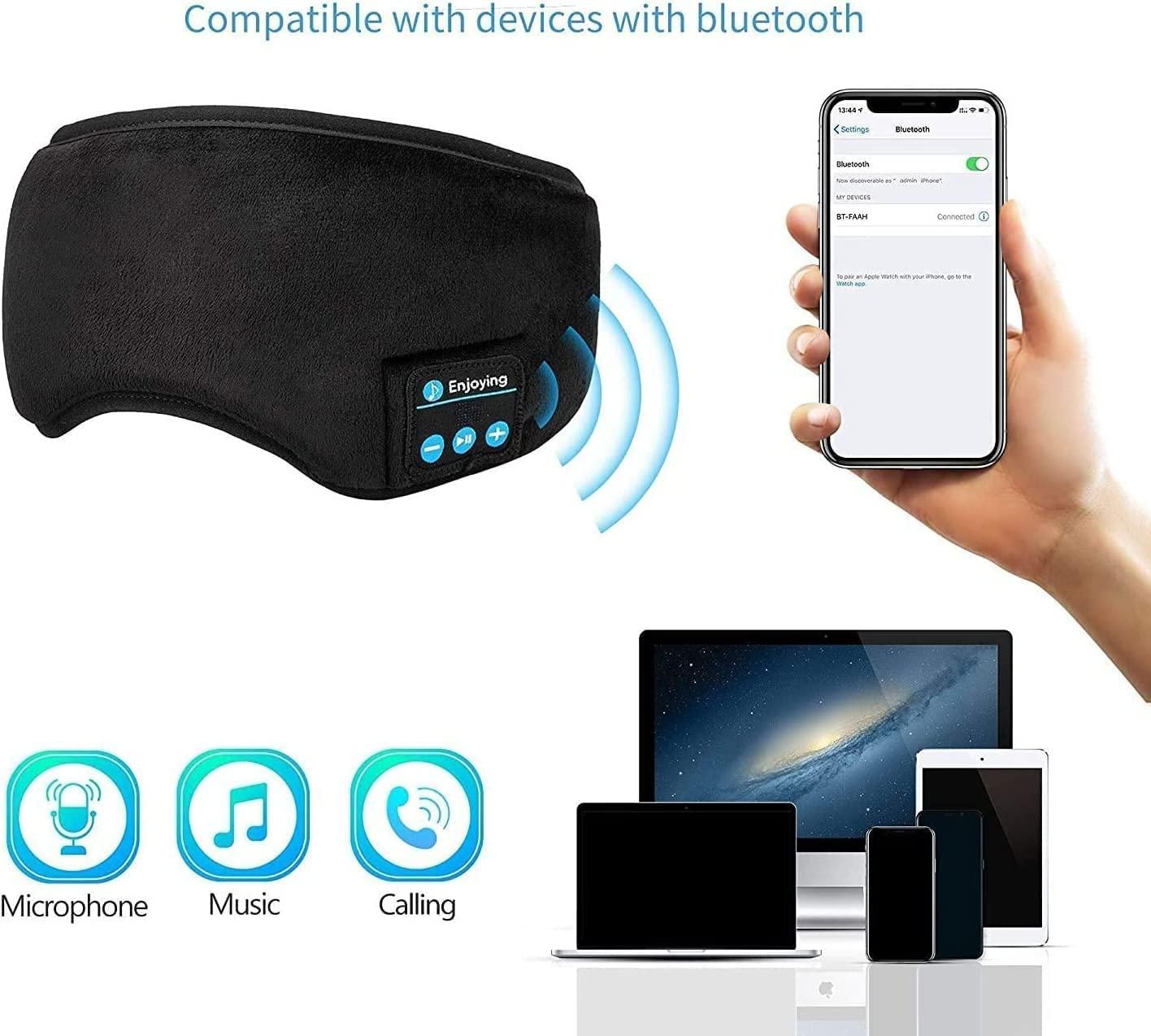 Wireless Bluetooth Eye Mask With Music - Wishlect