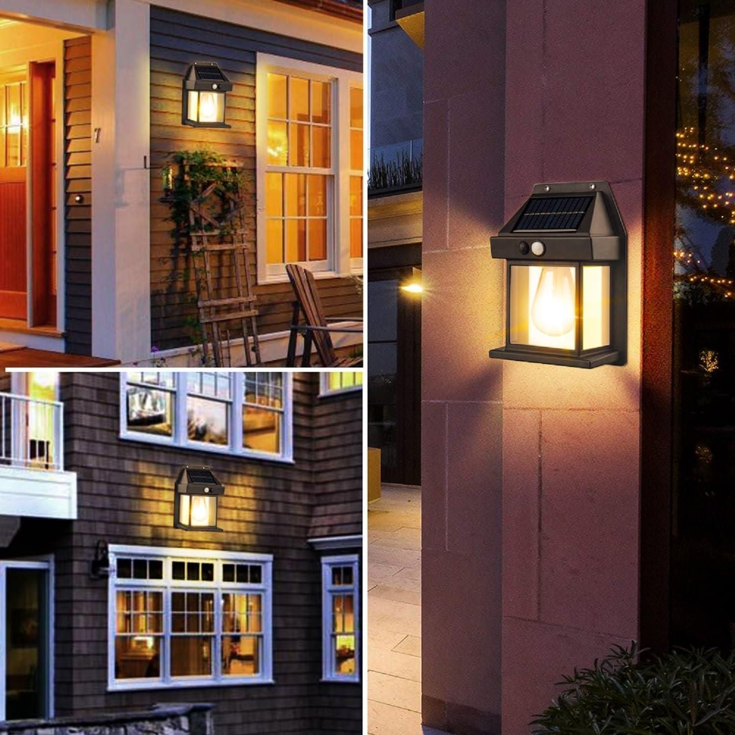 Solar Light Outdoor Wall Light - Wishlect