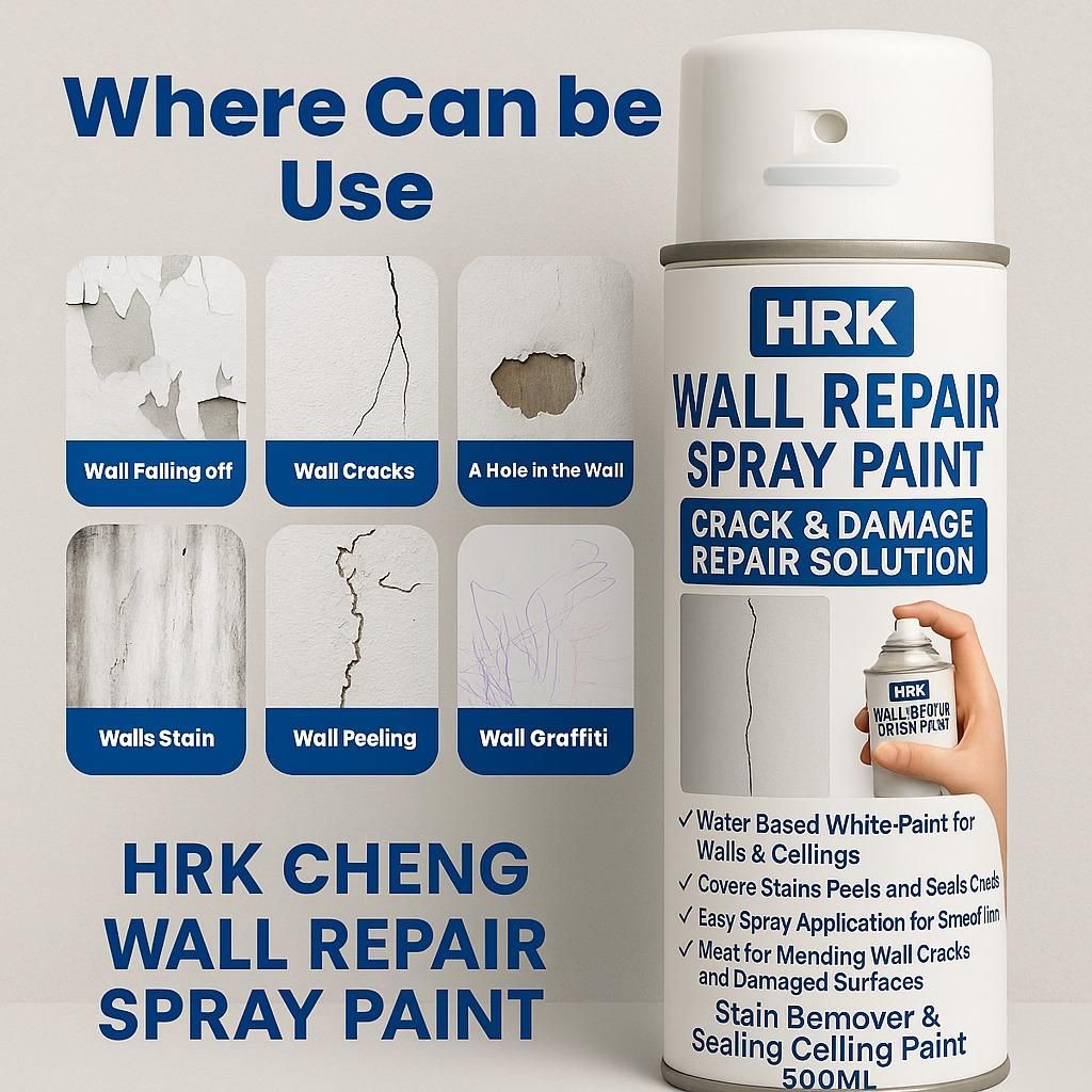 Wall Repair Spray Paint 500ML - Wishlect