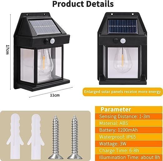 Solar Light Outdoor Wall Light - Wishlect