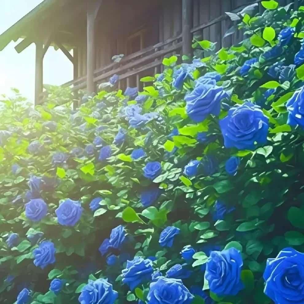 Blue Climbing Rose Seeds - Wishlect