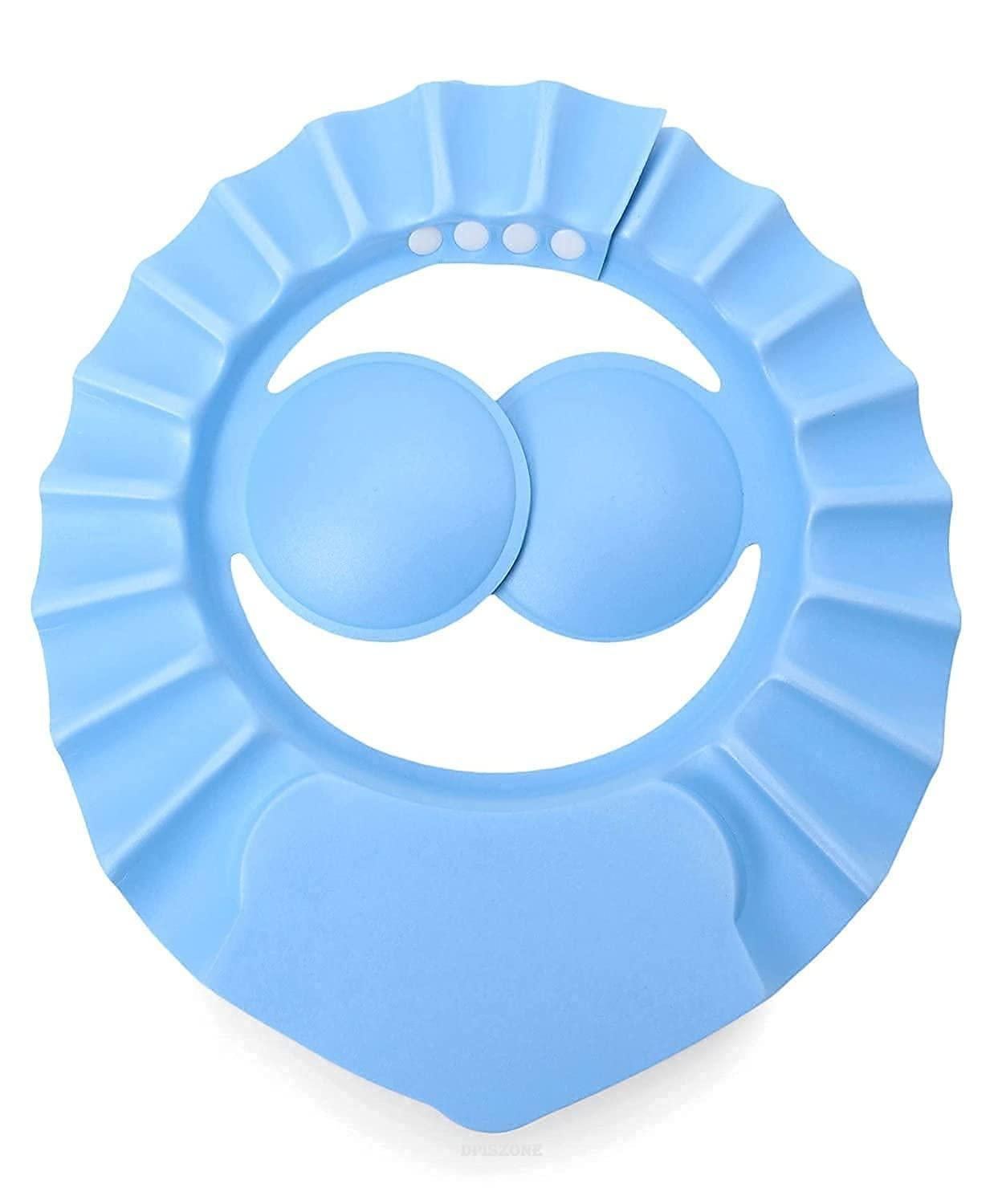 Baby Adjustable Safe Bathing Shower Cap (Pack of 2) - Wishlect