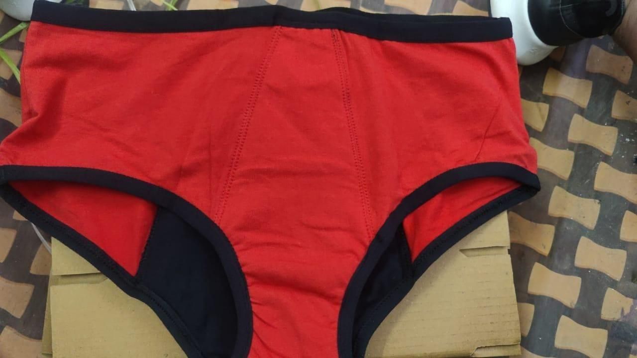 Period Panty Hipster Leak Proof Underwear for Medium to Heavy Flow,Reusable Pack of 2 - Wishlect