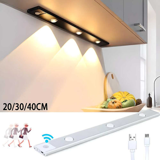 LED PIR Motion Sensor Cabinet With USB Rechargeble - Wishlect