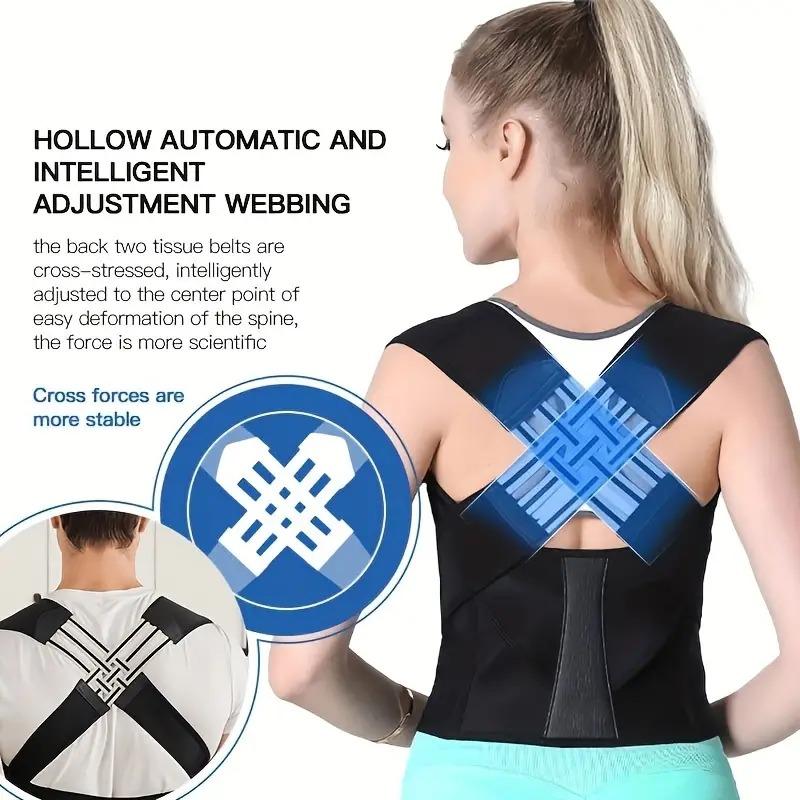 Adjustable Back Posture Corrector/ Slouching Relieve Pain Belt Women Men - Wishlect