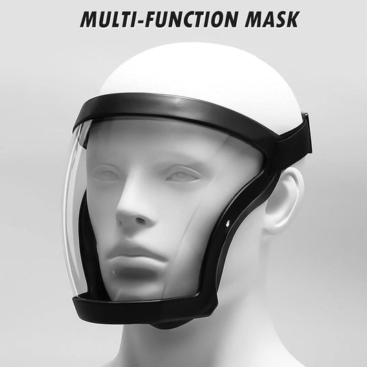 Full Face Anti - Fog Transparent Face Mask - Wishlect