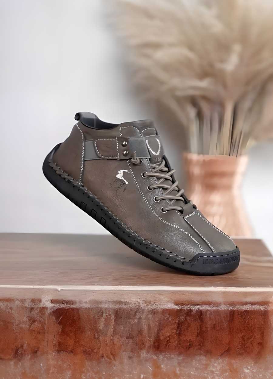 Men's Hiking Shoes High Top Shoes Thickened - Wishlect