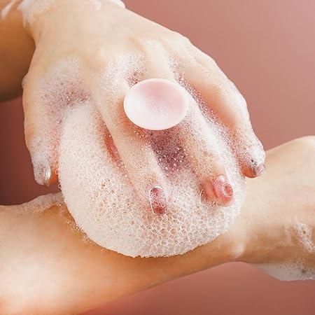 Bath Towel Scrub Bath Massage Shower Ball With Sucker Scrub - Wishlect