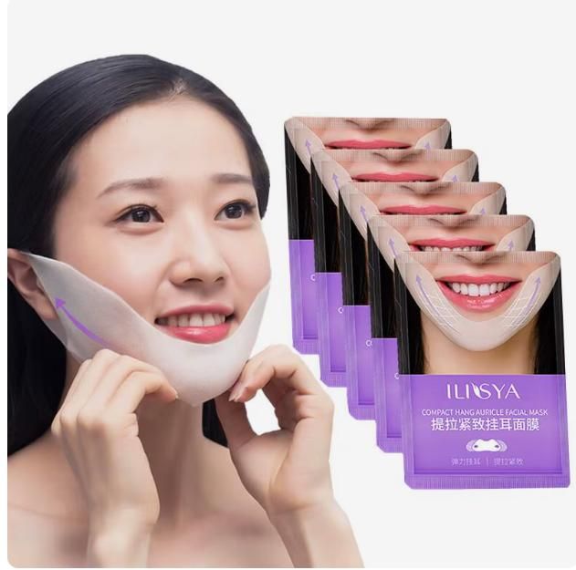 V - Shaped Gel Face Lifting Mask - Wishlect