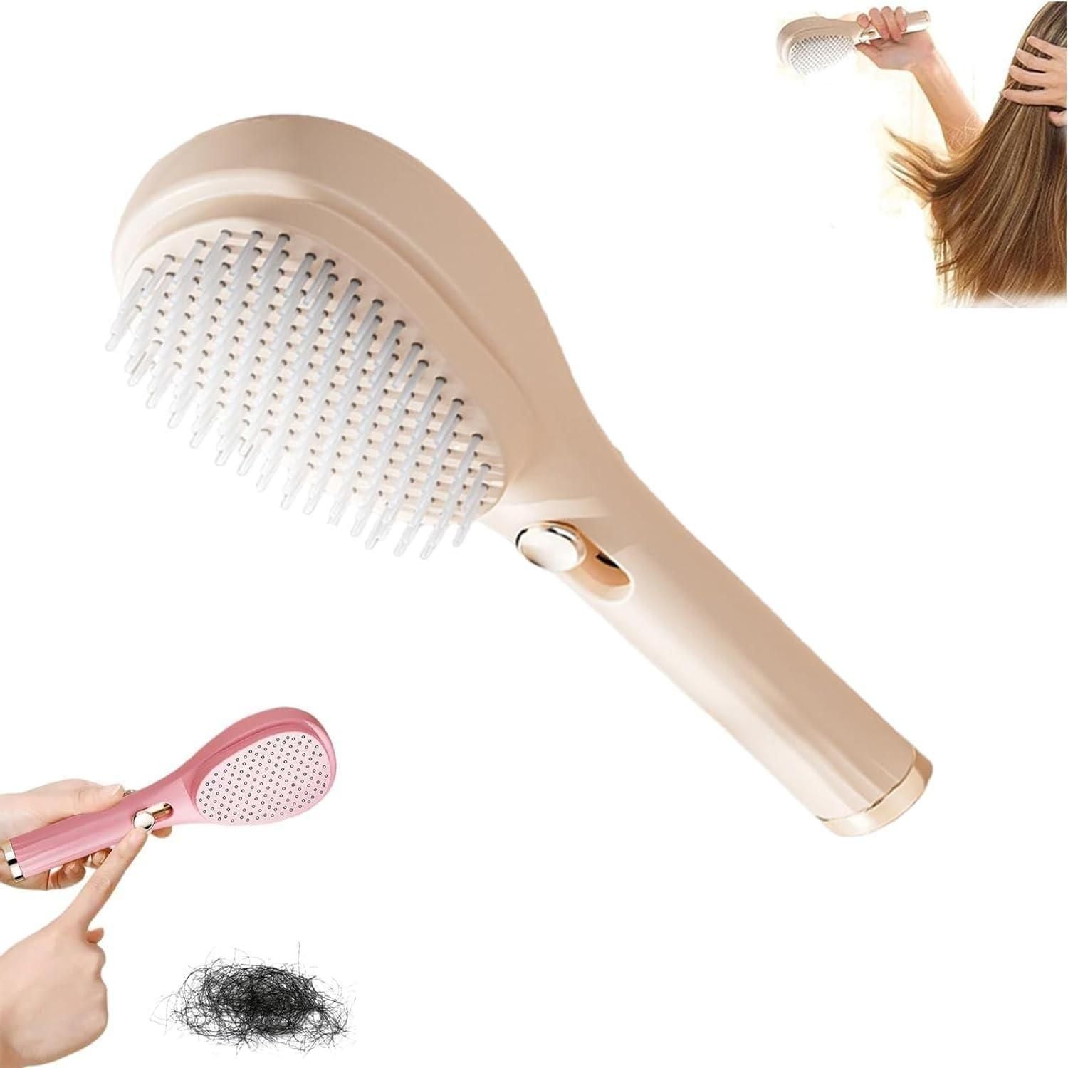 Scalp Massage Comb with Retractable Bristle - Wishlect