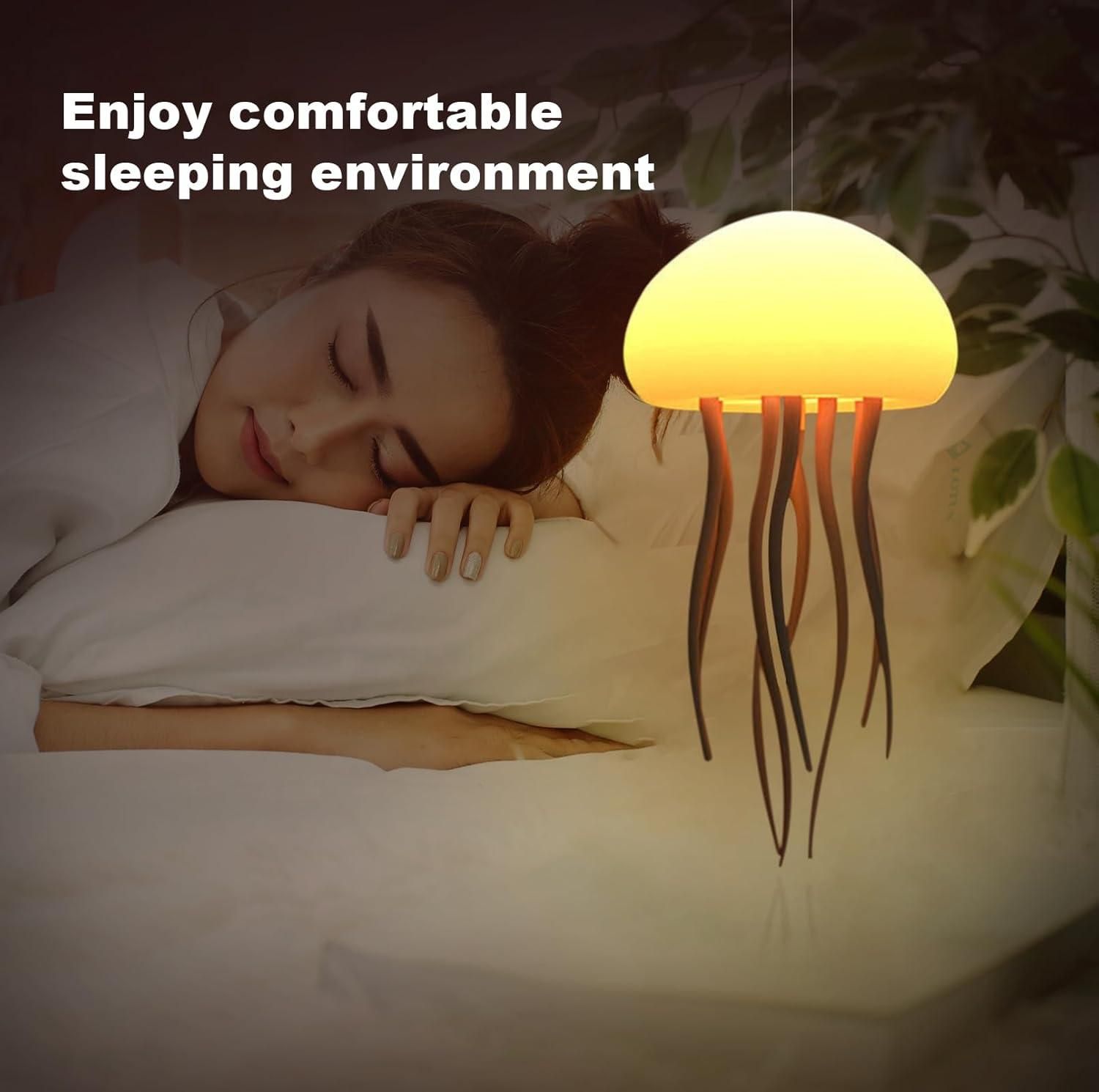 LED Cute Jellyfish Night Light - Wishlect
