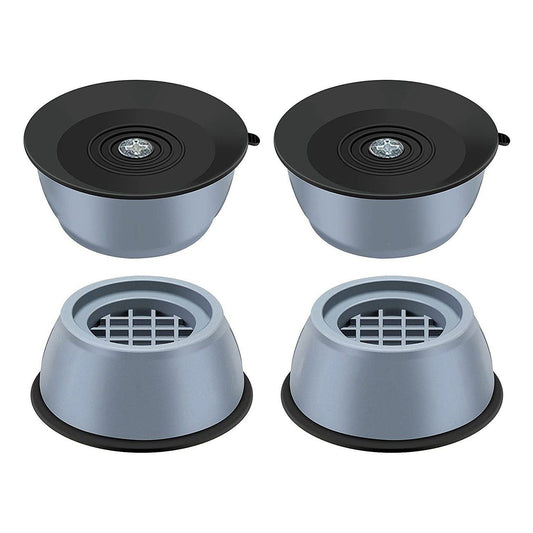 Anti Vibration Pad - Anti - vibration Pads For Washing Machine - 4 Pcs Shock Proof Feet For Washer ? Dryer, Great For Home, Laundry Room, Kitchen, Washer, Dryer, Table, Chair, Sofa, Bed (4 Units) - Wishlect