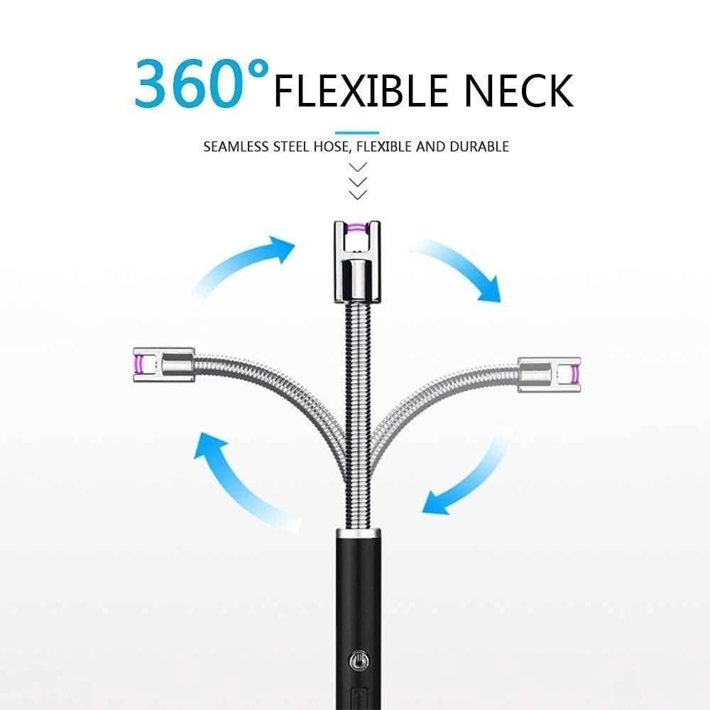 USB Plasma Rechargeable Electric Lighter for Kitchen - Wishlect