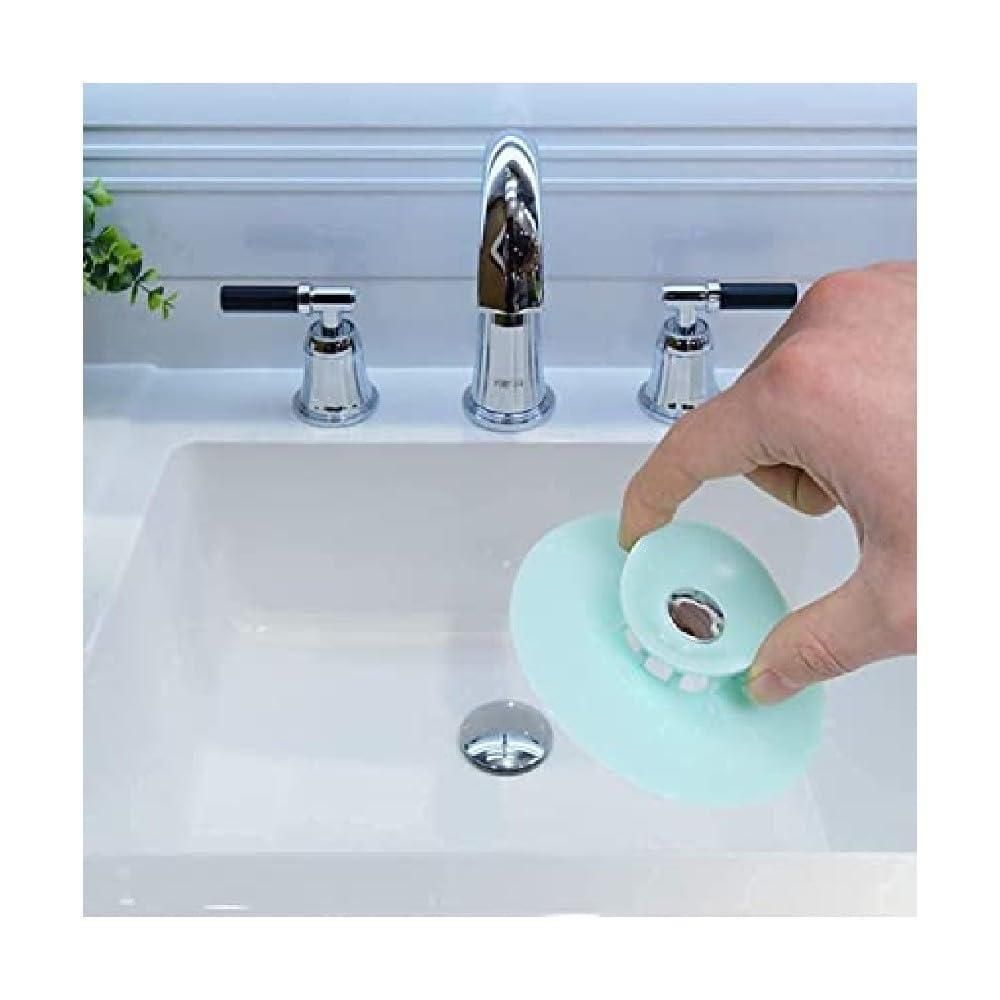 Silicone Household Kitchen Sink Strainer (Random Color) (Pack of 3) - Wishlect