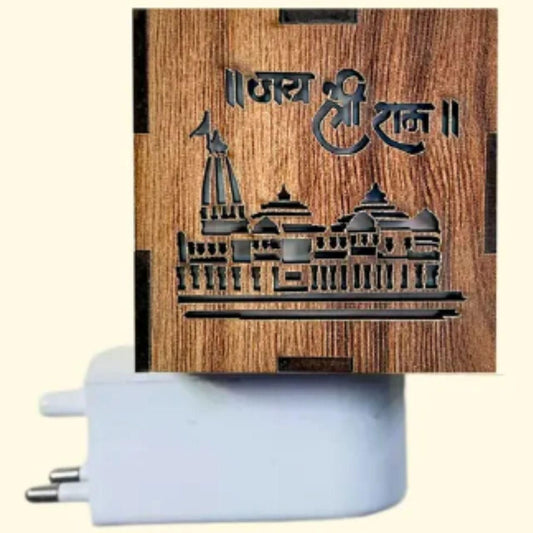 BD 3 - in - 1 Ayodhya Ram Mandir Aroma Burner & Night lamp - Wishlect