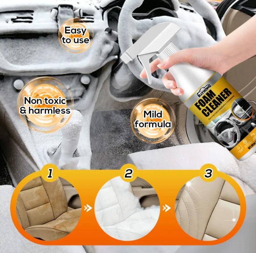 Multi - Purpose Foam Cleaner 60 ML - Wishlect