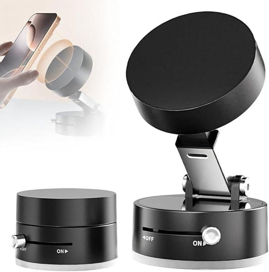 Vacuum Magnetic Suction Phone Holder - Wishlect