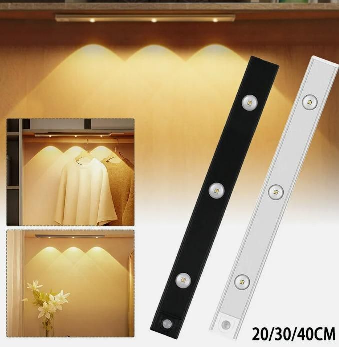 LED PIR Motion Sensor Cabinet With USB Rechargeble - Wishlect