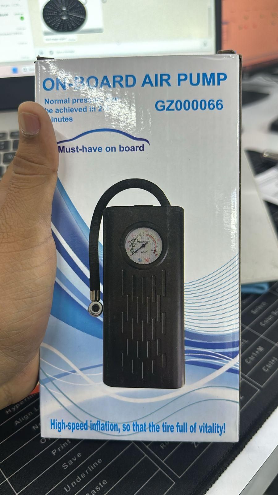 Portable Air Compressor Tire Inflator - Wishlect