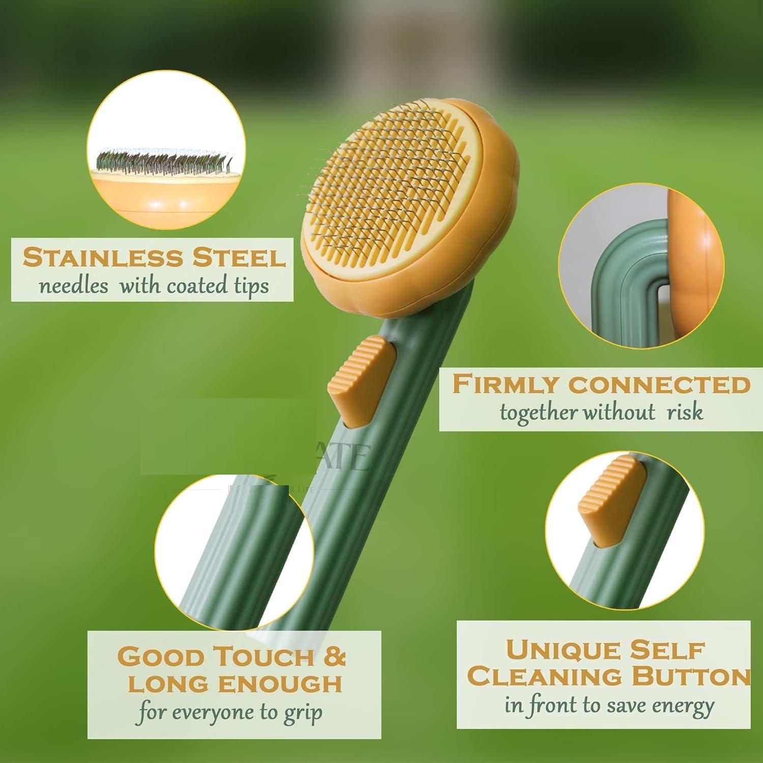 Self Cleaning Dog & Cat Comb - Wishlect