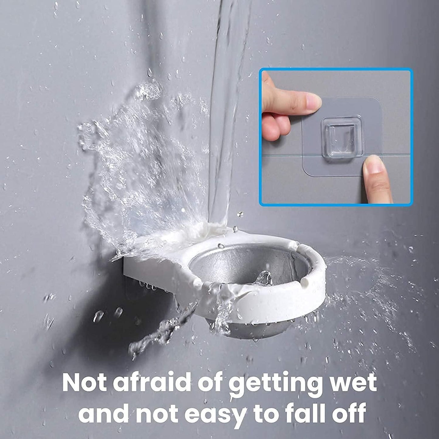 Stainless Steel Wall - Mounted Ashtray & Cigarette Lighter Storage Rack - Wishlect