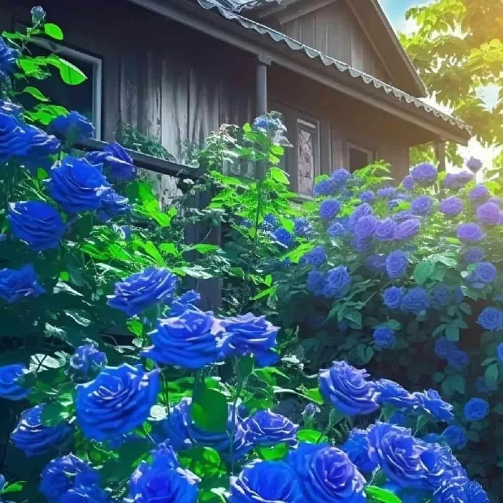Blue Climbing Rose Seeds - Wishlect