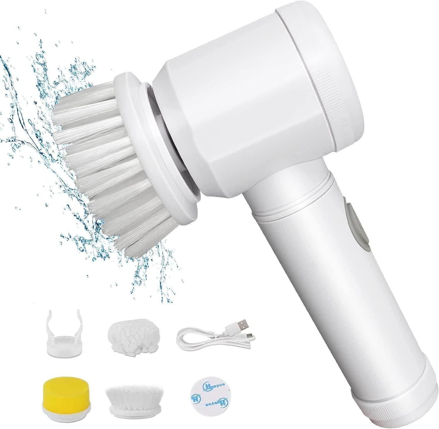 5 in 1 Handheld Bathroom Cleaning Brush - Wishlect